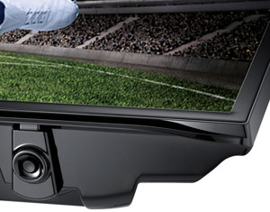 TV 32” LED Samsung Série EH5000 UN32EH5000GXZD detalhe inferior