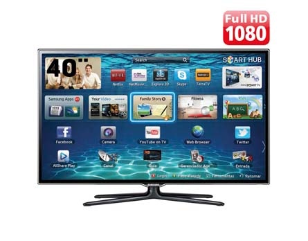 TV Samsung LED Full HD 40” - Conecte-se com a TV Samsung