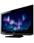 TV 22’ LED Sony Bravia S�rie EX KDL 22EX355 inclinada