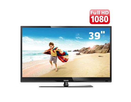 TV 39” LED Philips Série 4700 39PFL4707G 78 Full HD