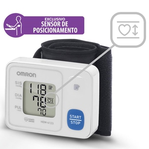 Monitor Pressão Omron Sensor Posicionamento
