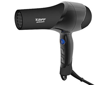 Secador de cabelos Taiff Smart - 1.300 Watts em um aparelho compacto e de fácil manuseio