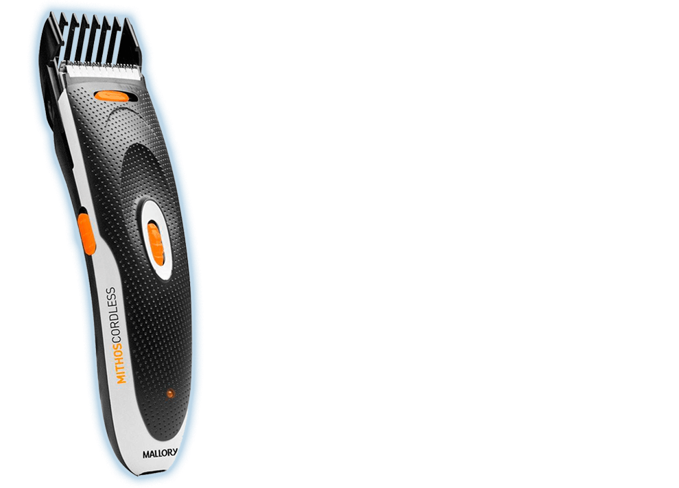 Máquina de Cortar Cabelo Mallory Mithos Cordless potência lâminas