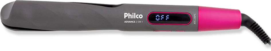 Prancha Cacheadora Philco Advance 2 em 1 Prancha Cacheadora Philco Advance 2 em 1