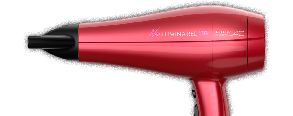 Secador Cabelos GA.MA Italy New Lumina Red 3D