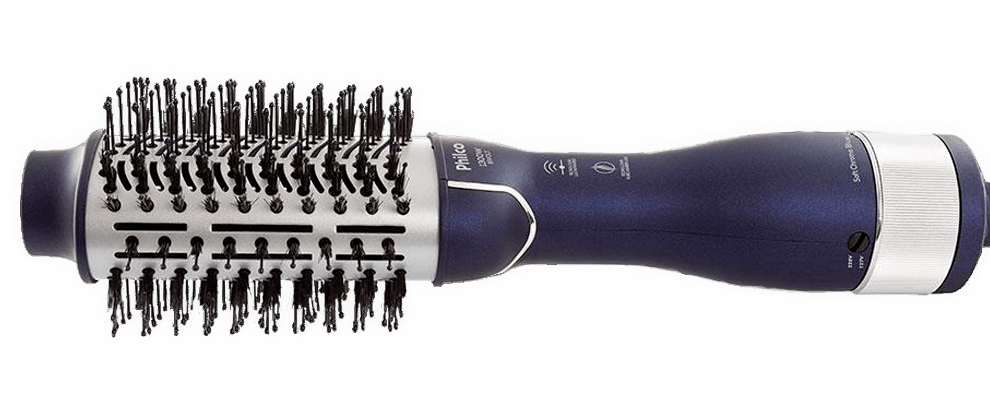 Voltagem bivolt Escova Secadora Philco Soft Chrome temperaturas velocidades