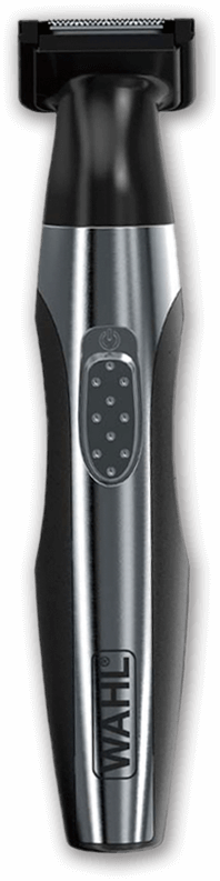 Pode ser usado em orelhas e nariz Aparador Wahl Clipper Quick Style Lithium Prata Preto