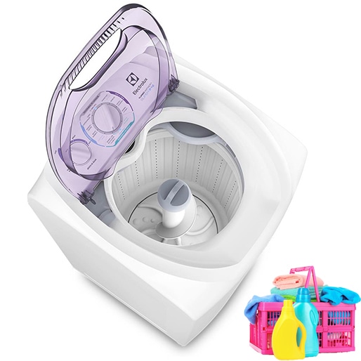 Máquina De Lavar Electrolux 8kg Branca Turbo Economia Ltd09 110v