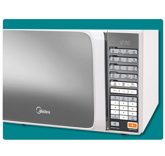 forno micro-ondas midea liva consumo energia