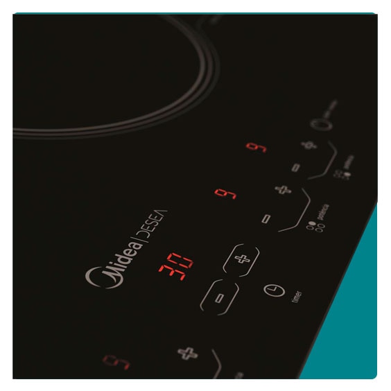 cooktop indução 4 bocas midea desea