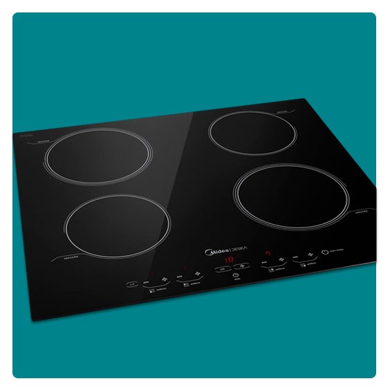cooktop indução 4 bocas midea desea cyad42
