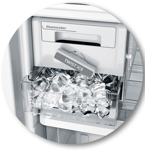 Tecnologia Evox que protege a geladeira da ferrugem e corrosão Geladeira Brastemp BRM59AK freeze control advanced