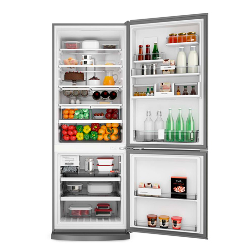 Conserva os alimentos por muito mais tempo e de forma organizada refrigerador brastemp inverse espaço interno adega adapt