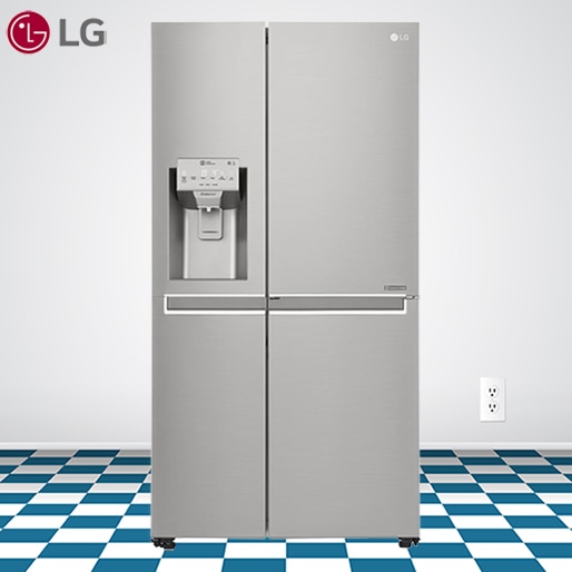 Geladeira LG Side by Side GS65SDN | Extra
