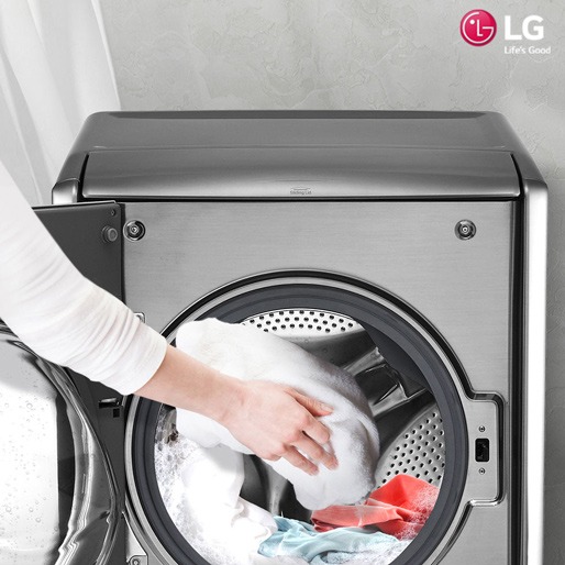 Lava e Seca LG WD17VTS6 Facilidade