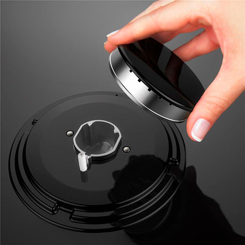 cooktop gás electrolux gc70v botões removíveis