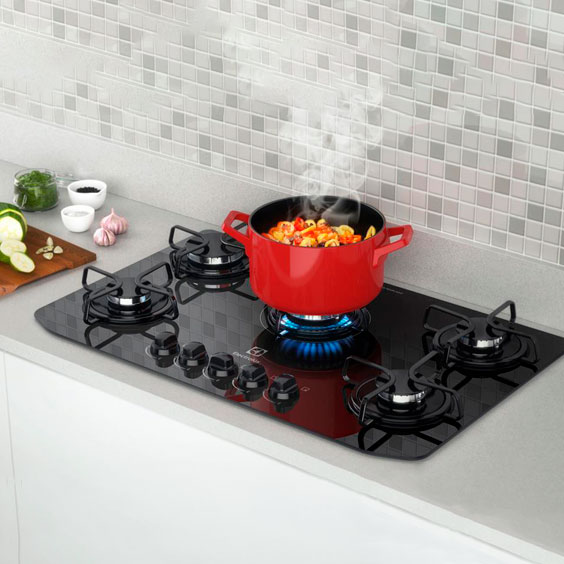 cooktop gás electrolux gc70v queimadores