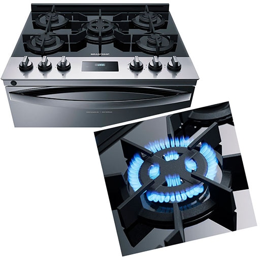 turbo chama mesa vidro fogões cooktop