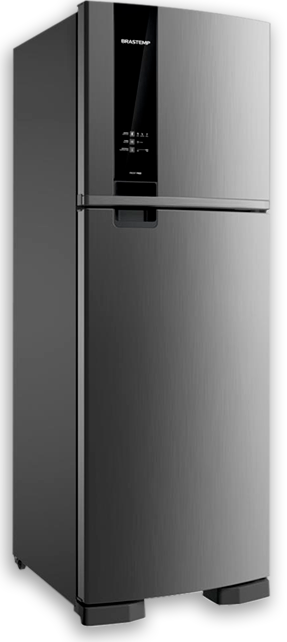 Refrigerador Brastemp Frost Free BRM45HK Inox Refrigerador Brastemp Frost Free BRM45HK Inox