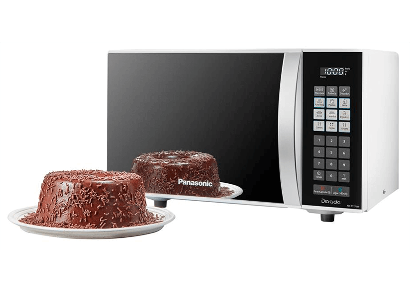 Forno Micro-ondas Panasonic painel digital