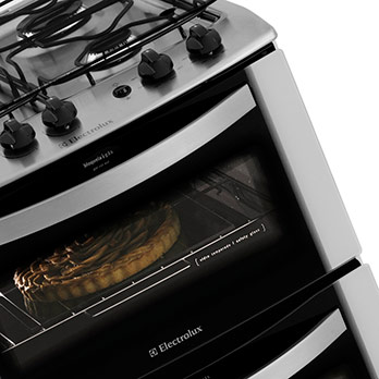 fogão Electrolux quatro bocas Celebrate 56DB visor
