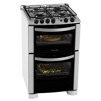 fogão Electrolux quatro bocas Celebrate 56DB