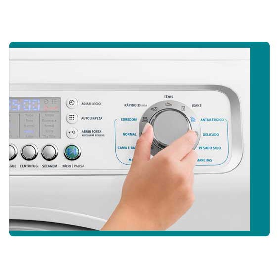 Lava e Seca Electrolux apresenta 11 programas de lavagem Lava Seca Electrolux LSE12 programas lavagem 11