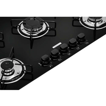 Cooktop a Gás 5 Bocas Tramontina Glass 5GG 70