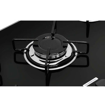 Cooktop a Gás 5 Bocas Tramontina Glass 5GG 70