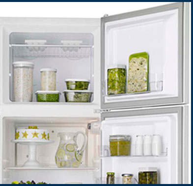 interior do Refrigerador Electrolux DC44