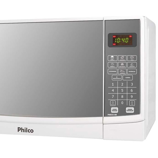forno de micro-ondas philco pme22 20 litros