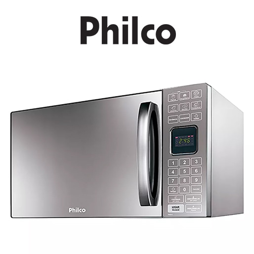 forno micro-ondas philco pme25 capacidade 25 litros