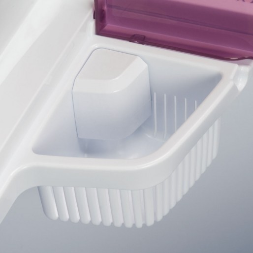 Dispenser próprio para sabão e amaciante