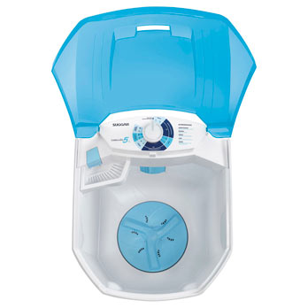 Lavadora de Roupas Suggar 5 Kg Turbilhão Semiautomática