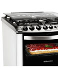fogão Electrolux 4 bocas Celebrate 56DTB close
