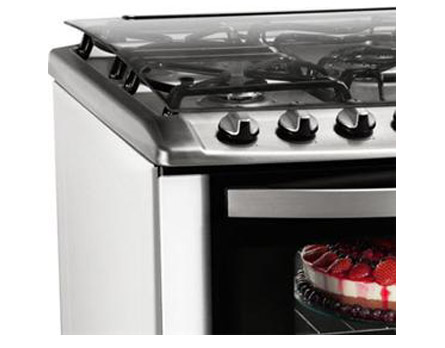 fogão Electrolux 5 bocas Celebrate 76DTB painel