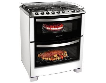fogão Electrolux 5 bocas Celebrate 76DTB