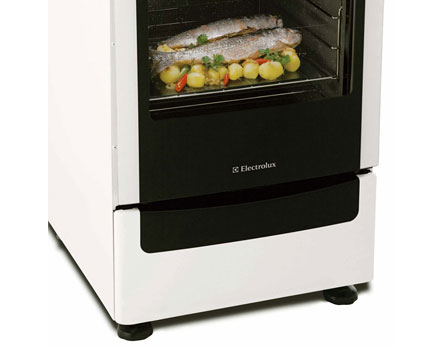 Fogão Electrolux 4 Bocas Chef 52SM - Limpar um fogão nunca foi tão fácil e rápido