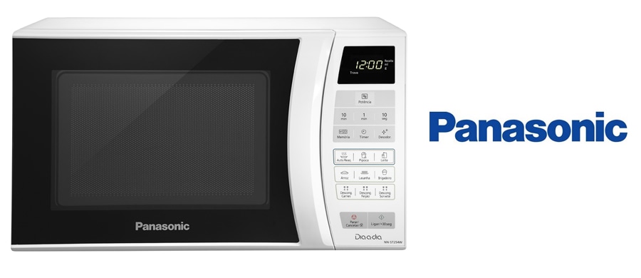 Forno de Micro-ondas Panasonic Dia-a-Dia com Desodorizador e