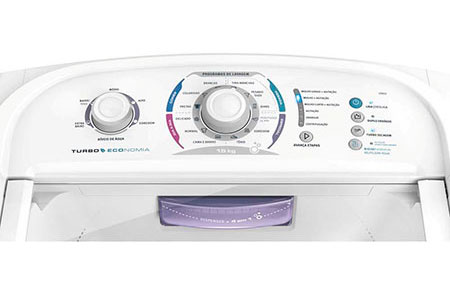 Lavadora de Roupas Electrolux 15 kg Turbo Economia LTD15 programas