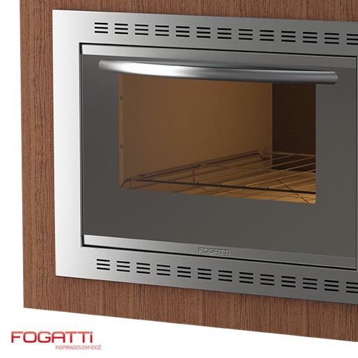Fogão Elétrico Embutir Fogatti Sistema Autolimpeza