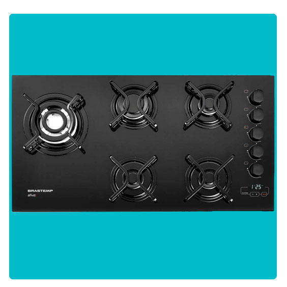 Cooktop Gás Brastemp BDT85AEUNA