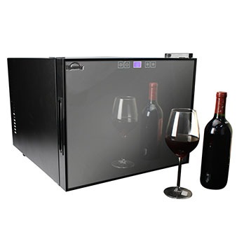 adega de vinhos DynastyTermoelétrica Climatizada Eletro Preto