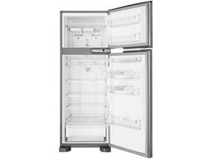 Freezer amplo - Capacidade de 80 litros e compartimentos diversos
