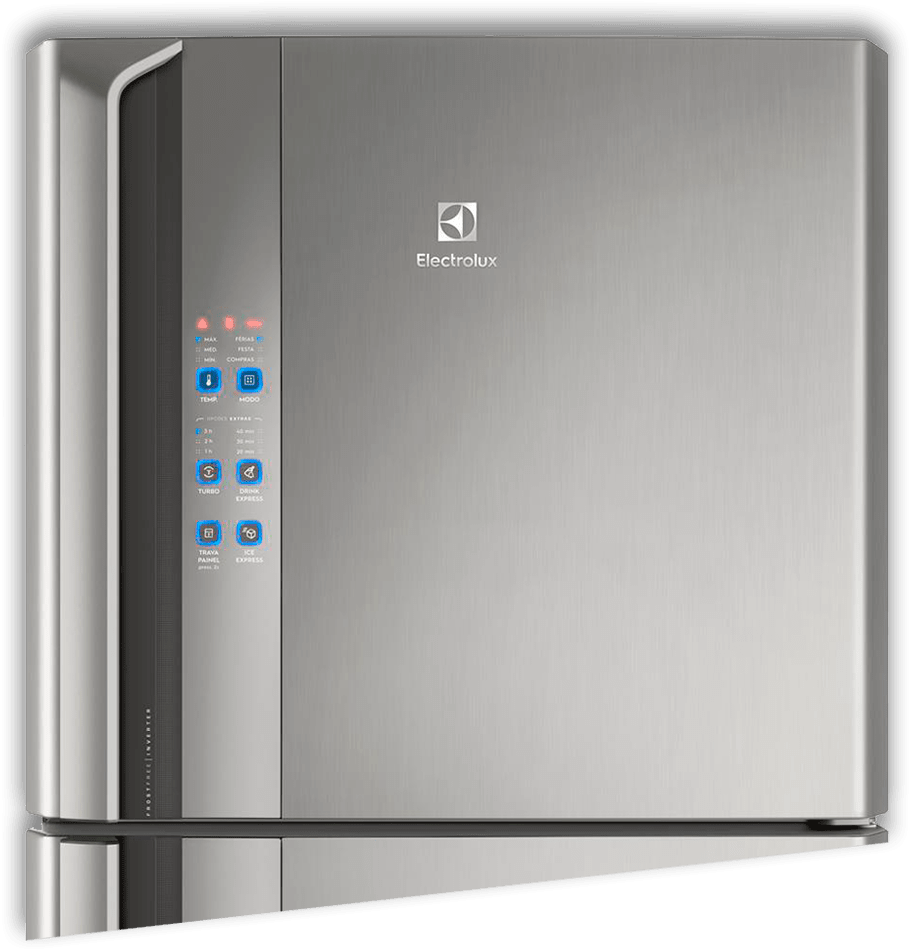 Compartimento especial para produção de gelo Refrigerador Electrolux IF55S gelo