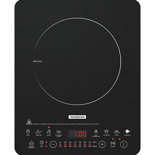 mono cooktop tramontina ei30 indução