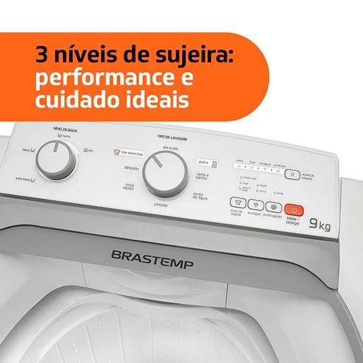 Máquina Lavar Brastemp Três Níveis Sujeira