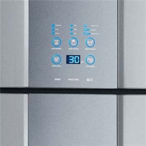 refrigerador Electrolux Duplex Infinity DF80X painel