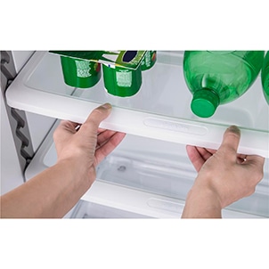 Prateleiras ajustáveis Refrigerador Consul CRM35NK Eficiência energética A