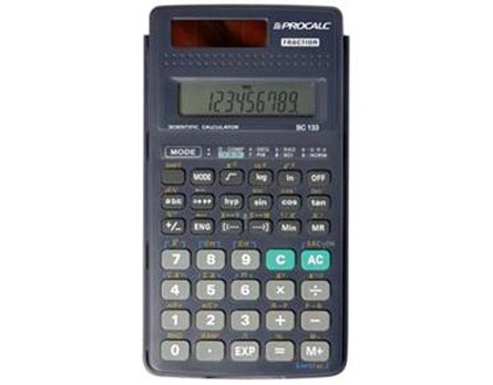 Você precisa de uma calculadora científica da Procalc - Leveza, resistência e exatidão para fazer difíceis cálculos matemáticos